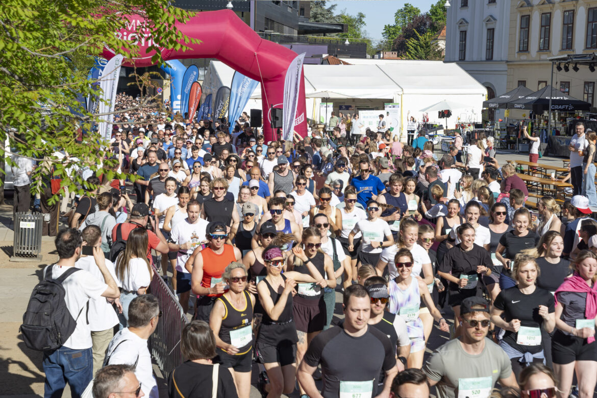 Teilnehmende beim Styrian Run Against Cancer 2026 in Graz